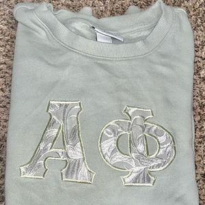Brand New H&M Alpha Phi Sweatshirt